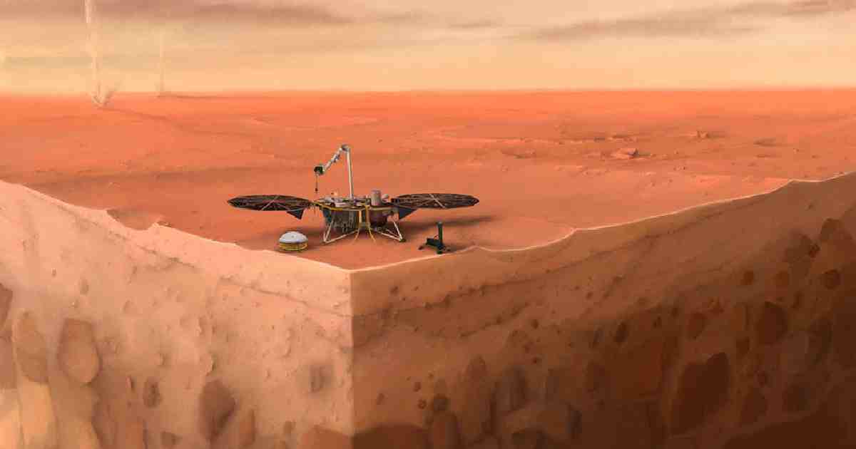 InSight Lander ,  unveils ,  Mars ,  NASA 
